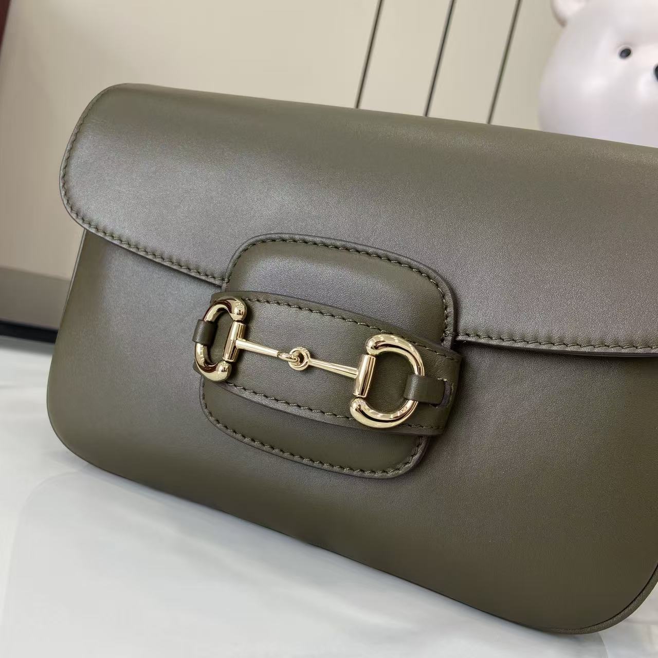 Bolso hombro Gucci Horsebit 1955 - Imagen 5