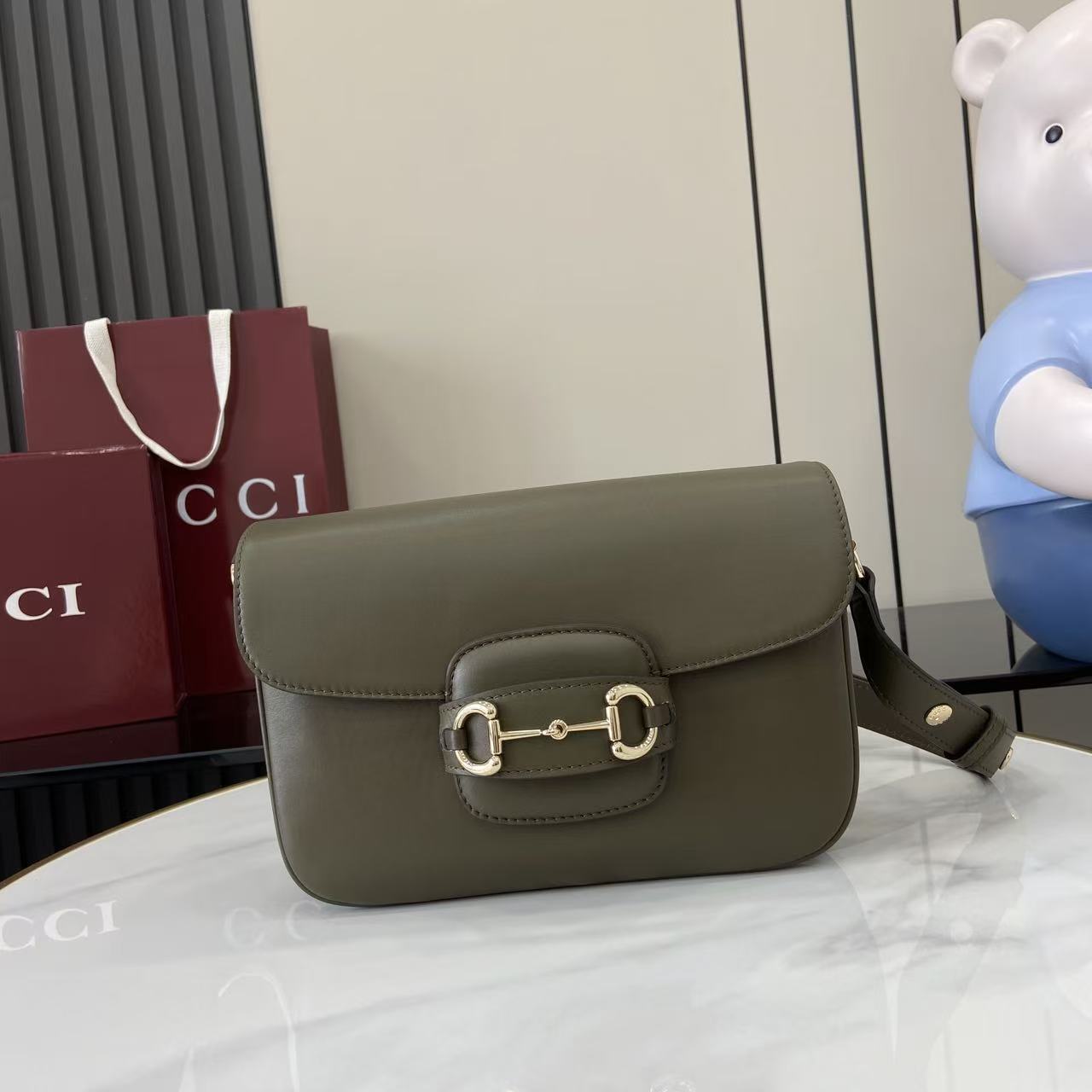 Bolso hombro Gucci Horsebit 1955