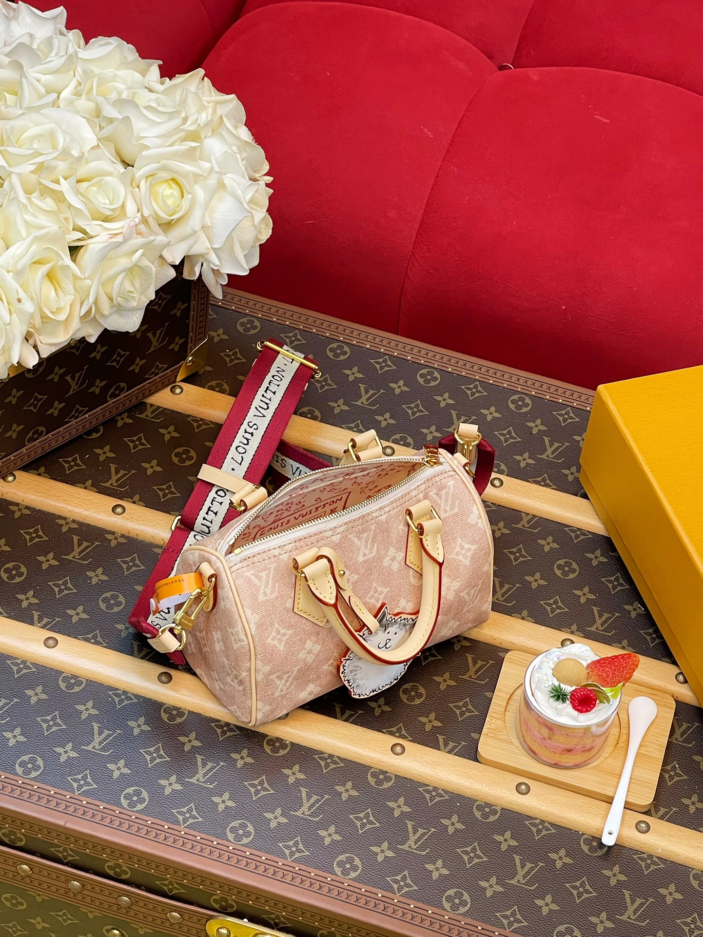 Bolso Speedy 20 con bandolera Louis Vuitton - Imagen 5