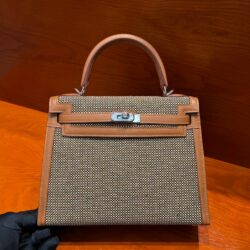 Bolso Kelly 25 Hermes (Hecho a mano)