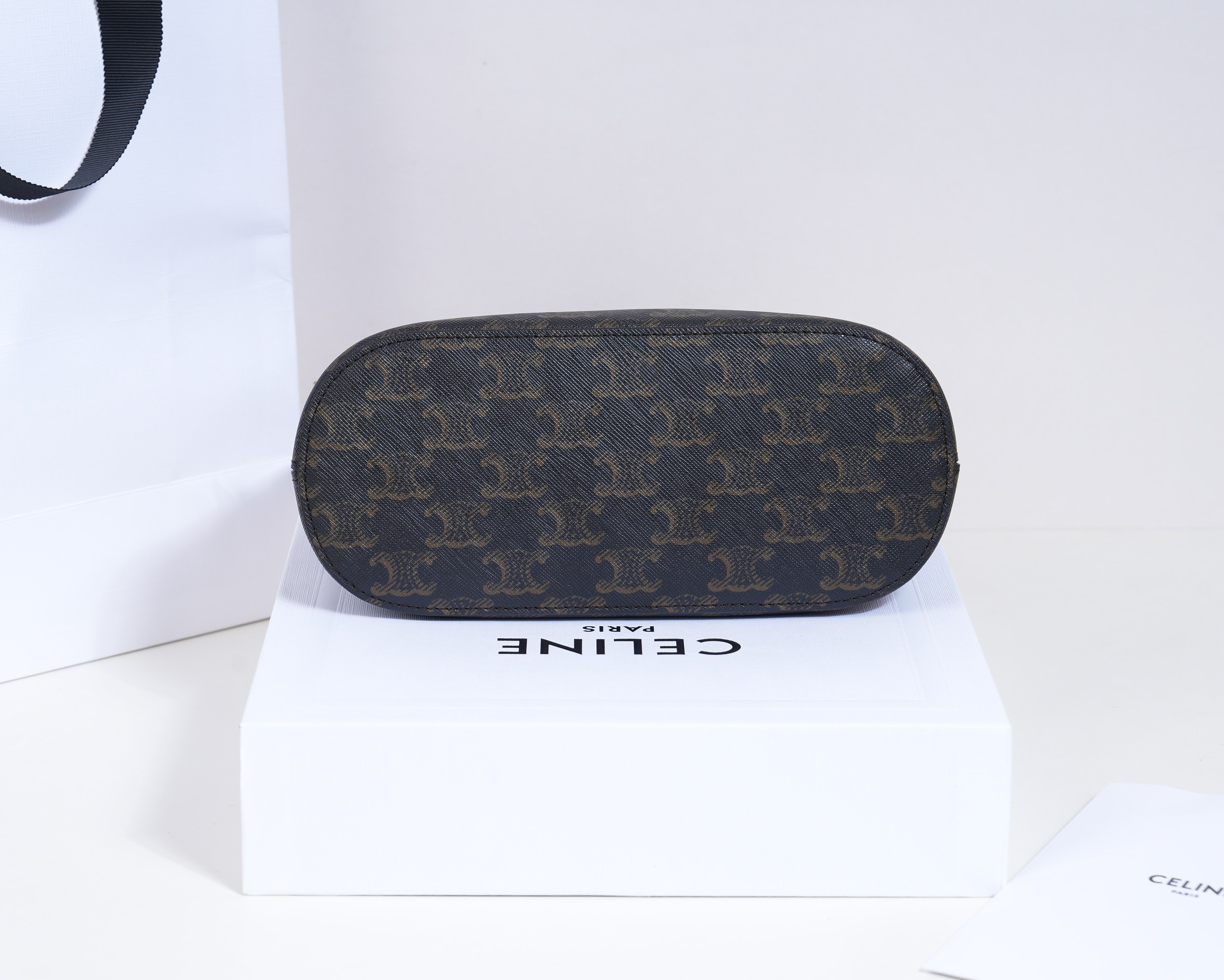 Bolso Teen Honorine de lona Triomphe Celine - Imagen 5