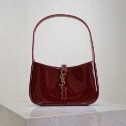 Bolso le 5 à 7 mini de charol YSL