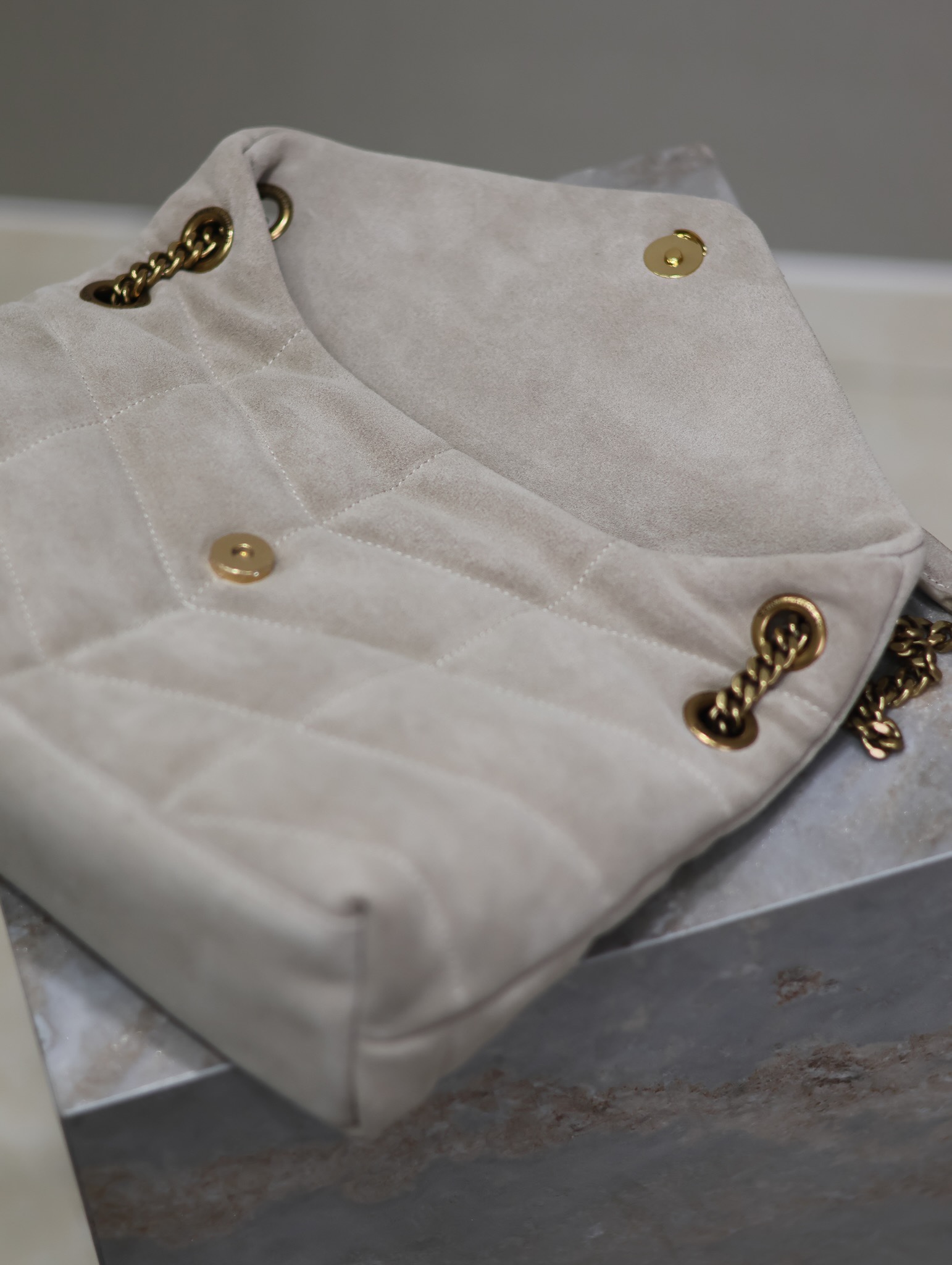 Bolso Puffer Pequeño YSL - Imagen 8