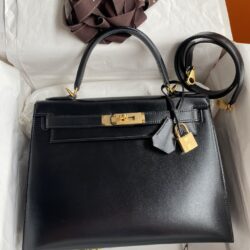 Bolso Kelly 28 Hermes (Hecho a mano)